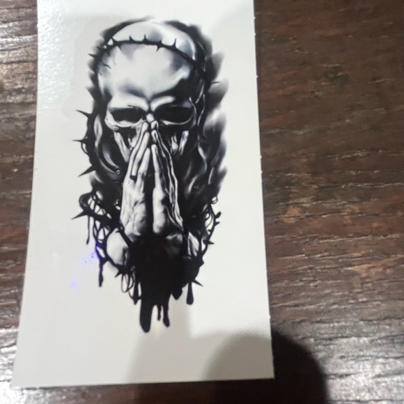 Skull Tattoo Sticker - Picture 16 of 16